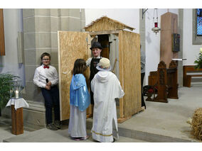 Kinderchristmette mit Krippenspiel (© Karl-Franz Thiede)